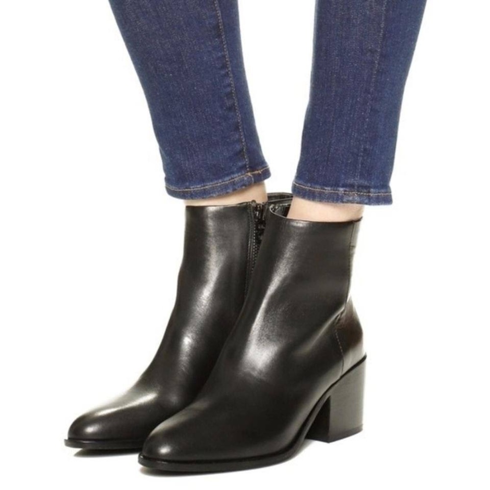Opening Ceremony Livv zip up ankle boot